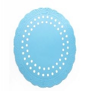 藍白相間硅膠餐桌墊,防滑隔熱墊子_硅膠廚具 藍白相間硅膠餐桌墊,防滑隔熱墊子_硅膠廚具