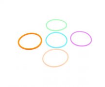 彩色PVC橡皮筋飾品彈性扎頭發繩子 彩色PVC橡皮筋飾品彈性扎頭發繩子